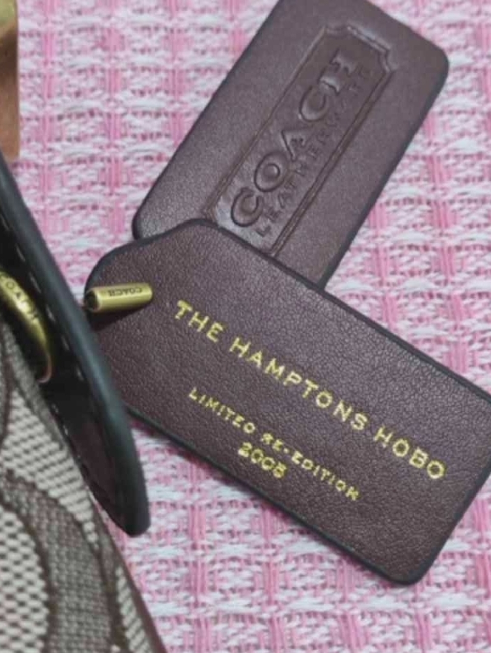 Brown Signature-Pattern Shoulder Bag - Picture 2 of 11